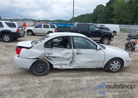 2005 Hyundai Elantra Gls/Gt from USA, damaged, VIN KMHDN46D05U007238